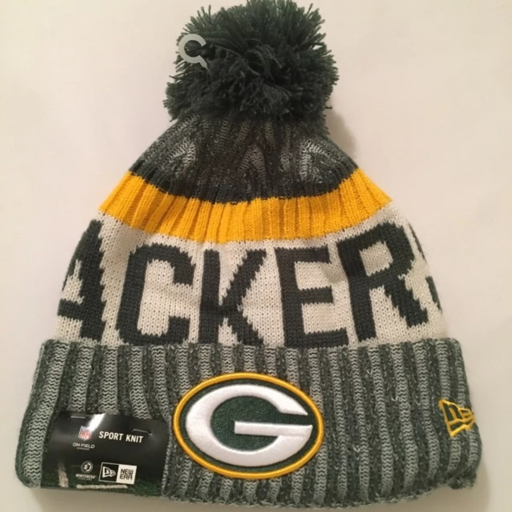 Green Bay Packers new era On Field Beanie Nwt